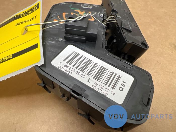 Interruptor de ajuste de asiento Mercedes B-Klasse