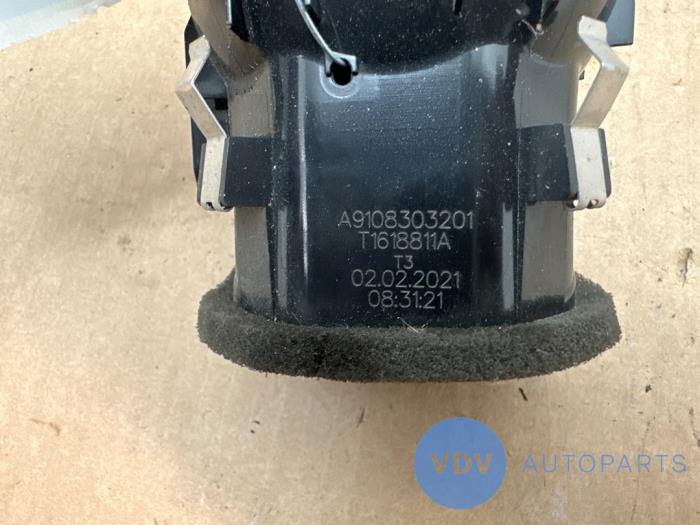 Grille aération tableau de bord Mercedes Sprinter