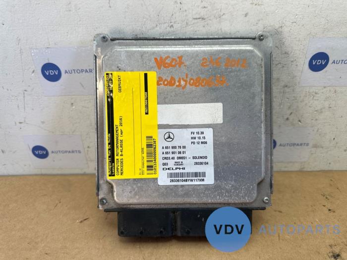 Engine management computer Mercedes B-Klasse