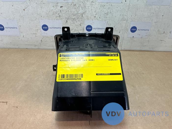 Grille d'aération arrière Mercedes S-Klasse