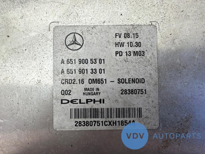 Ignition lock + computer Mercedes E-Klasse