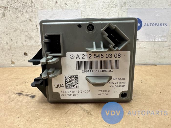 Ignition lock + computer Mercedes E-Klasse