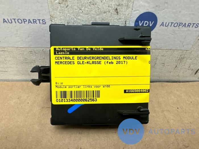 Module verrouillage central des portes Mercedes GLE