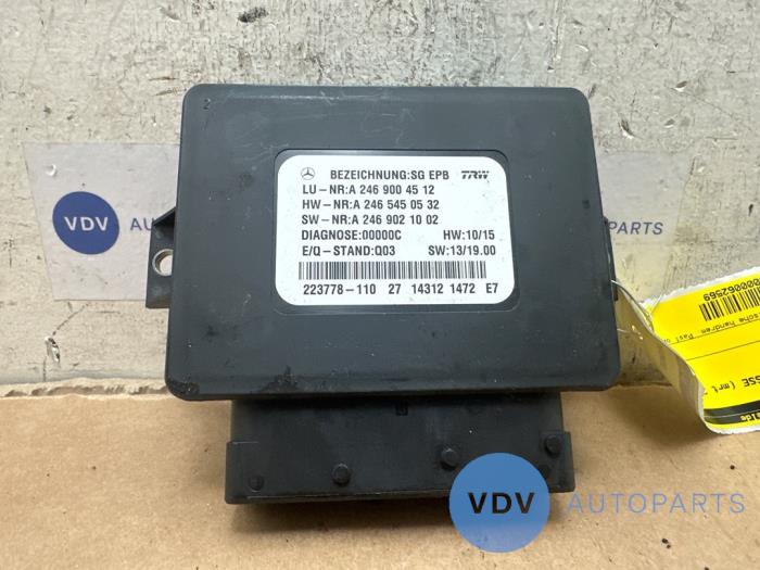 Parking brake module Mercedes A-Klasse