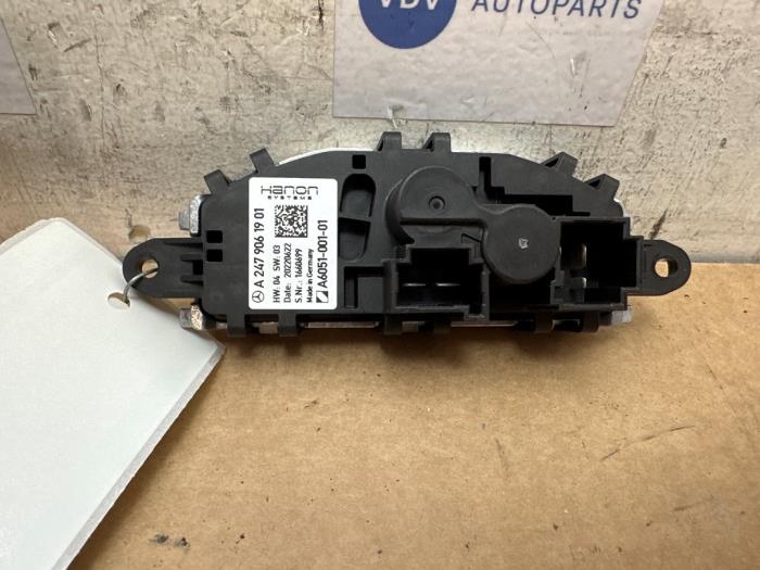 Resistencia de calefactor Mercedes CLA