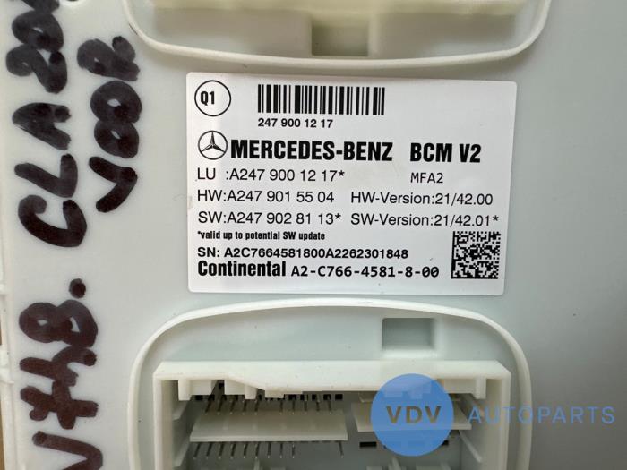 Module confort Mercedes CLA