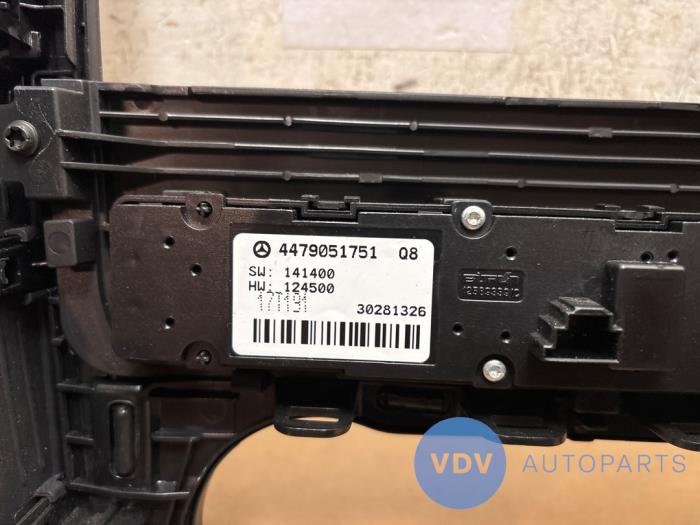 Dashboard sierlijst Mercedes Vito