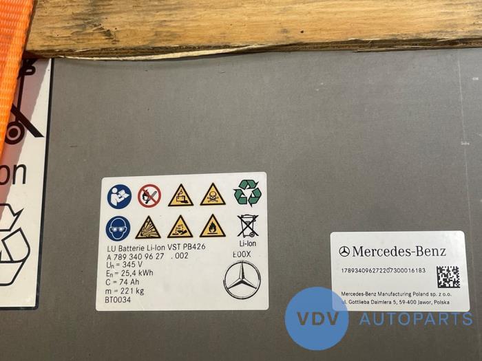 Batterij elektrische auto Mercedes C-Klasse