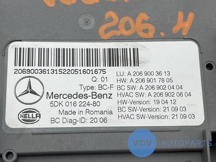 Module confort Mercedes C-Klasse