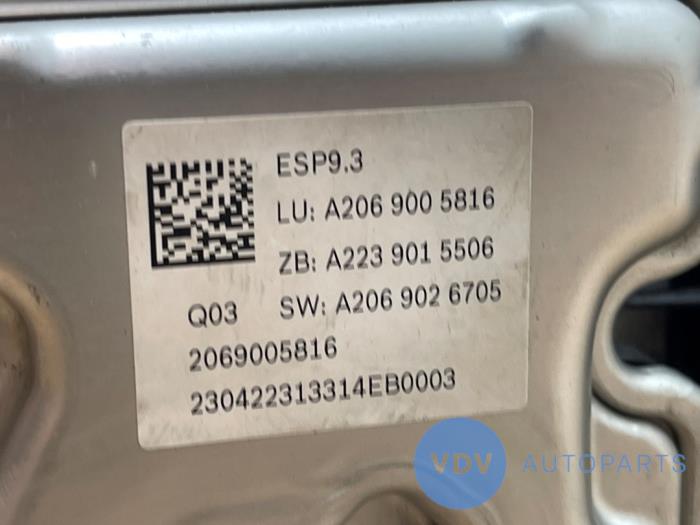 Pompe ABS Mercedes C-Klasse