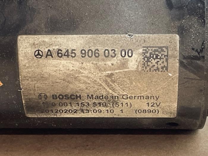 Startmotor Mercedes B-Klasse