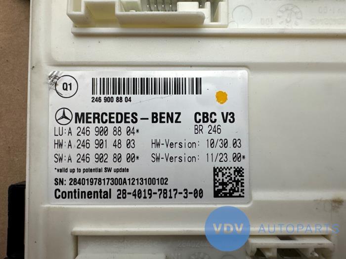 Module confort Mercedes B-Klasse