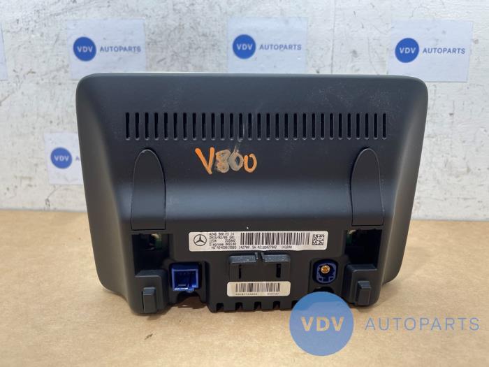 Navigation display Mercedes CLA