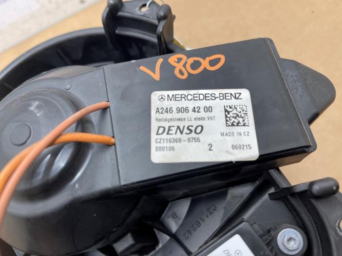 Heating and ventilation fan motor Mercedes CLA