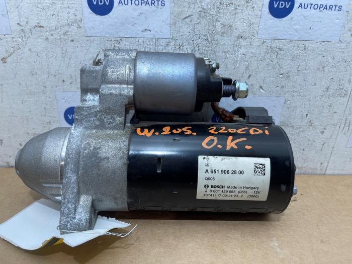 Startmotor Mercedes C-Klasse