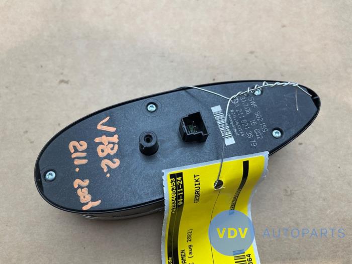 Multi-functional window switch Mercedes E-Klasse