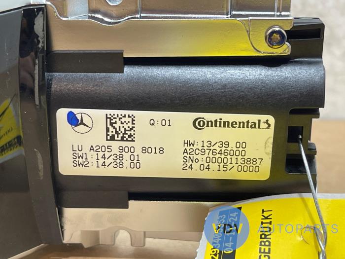 On-board computer controller Mercedes C-Klasse