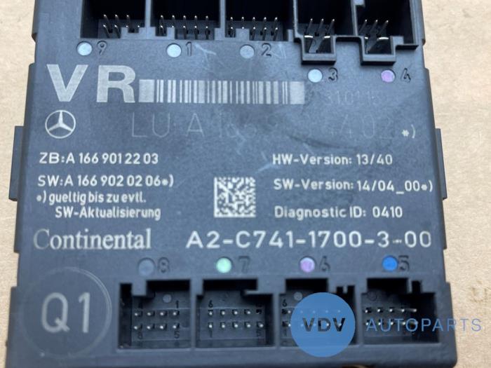 Módulo de cierre centralizado Mercedes B-Klasse