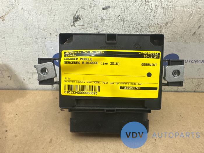 Módulo de freno de mano Mercedes B-Klasse