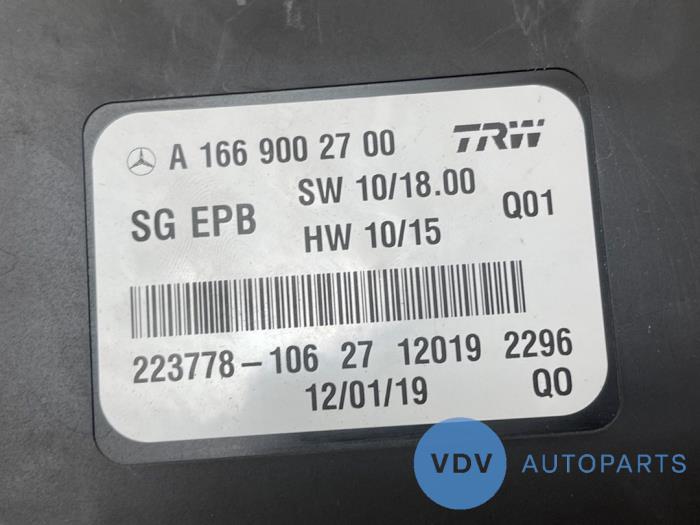 Módulo de freno de mano Mercedes B-Klasse