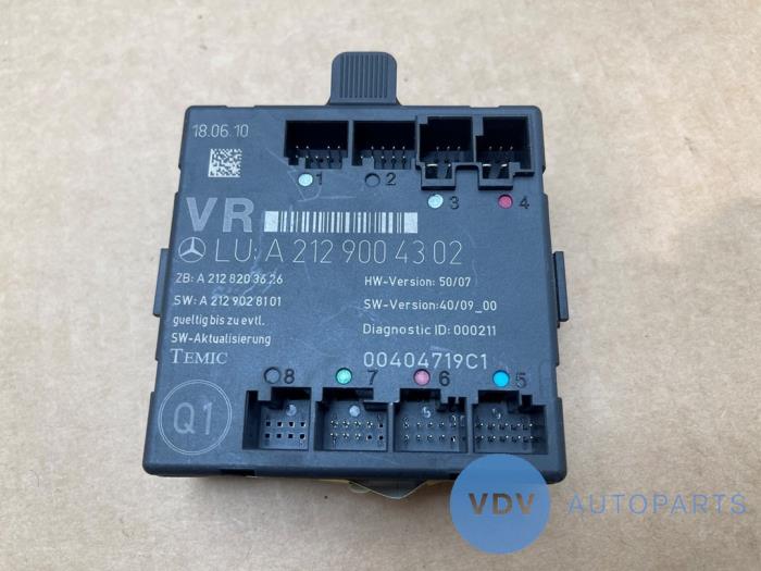 Module verrouillage central des portes Mercedes E-Klasse