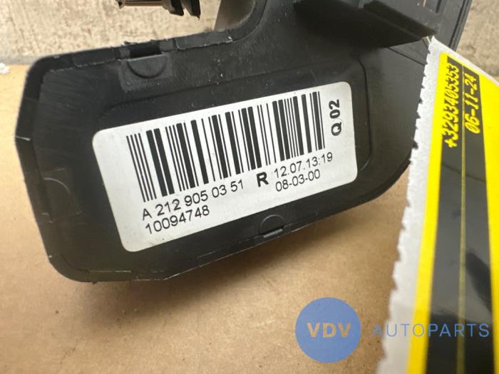 Interruptor de ajuste de asiento Mercedes E-Klasse