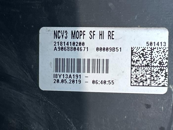 Bumperdeel rechts-achter Mercedes Sprinter