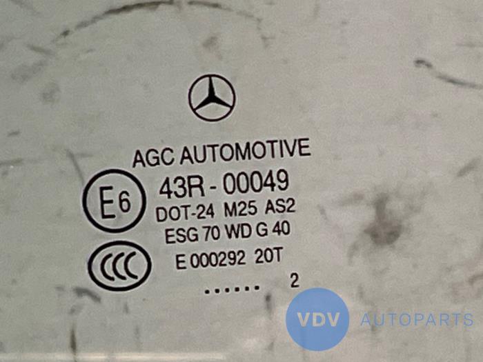 Türscheibe 4-türig links vorne Mercedes B-Klasse