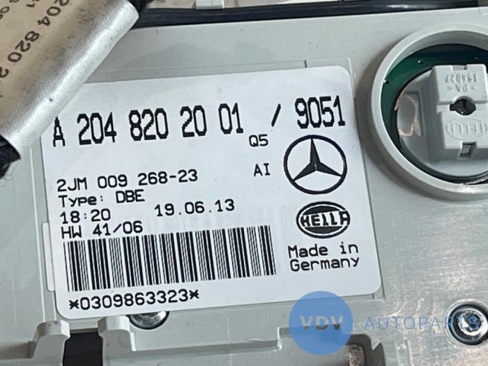 Oswietlenie wewnetrzne przód Mercedes GLK-Klasse