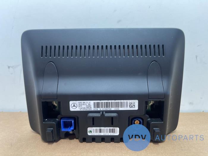 Affichage navigation Mercedes CLA