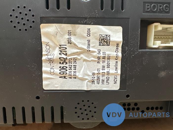 Odometer KM Mercedes Sprinter