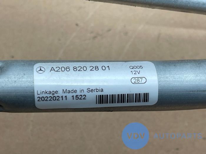 Scheibenwischermotor+Mechanik Mercedes C-Klasse