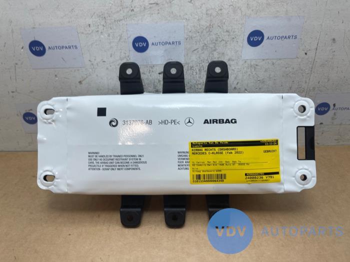 Right airbag (dashboard) Mercedes C-Klasse