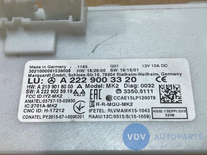 Module véhicule sans clés Mercedes E-Klasse