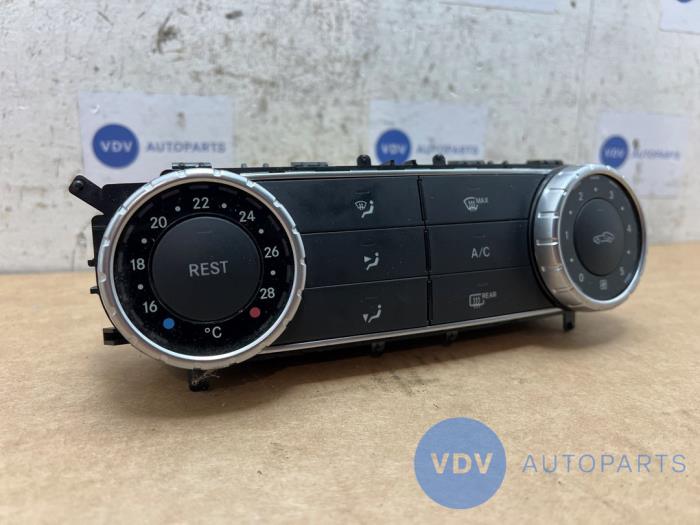 Heater control panel Mercedes E-Klasse