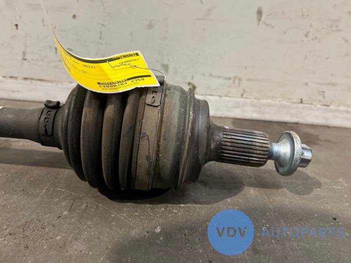 Front drive shaft, left Mercedes GLK-Klasse