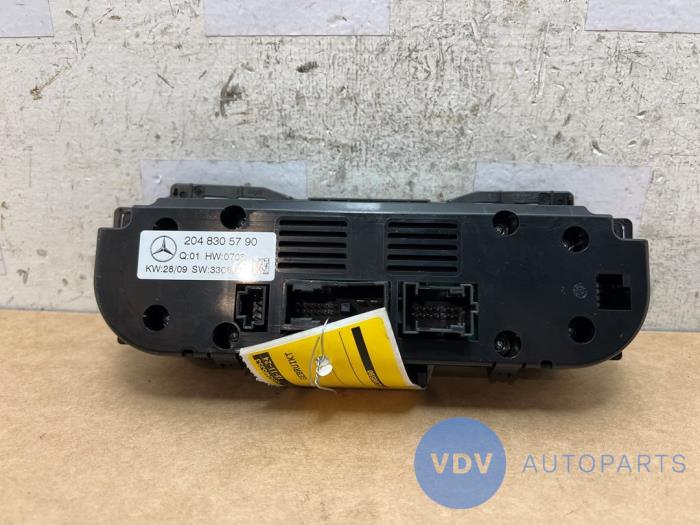 Panneau de commandes chauffage Mercedes C-Klasse