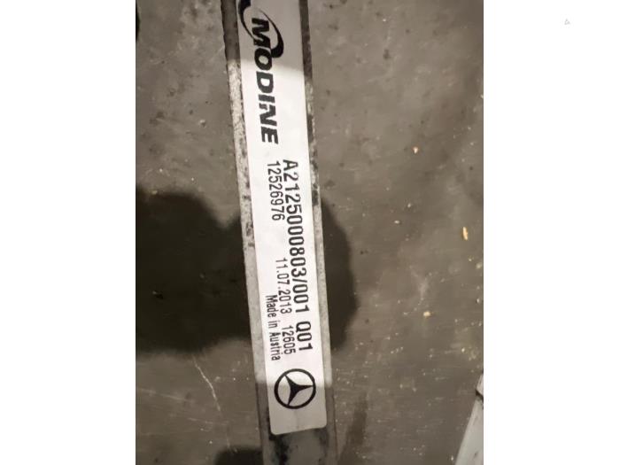 Radiateur Mercedes E-Klasse