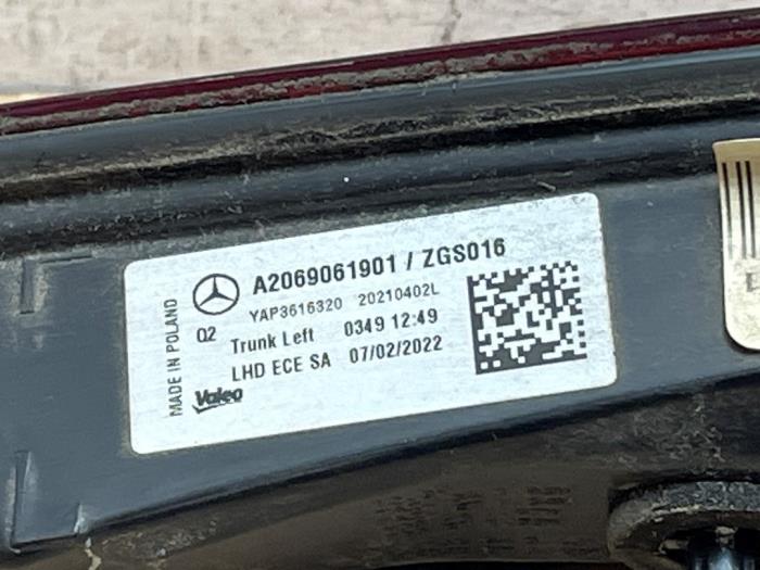 Tylne swiatlo pozycyjne lewe Mercedes C-Klasse