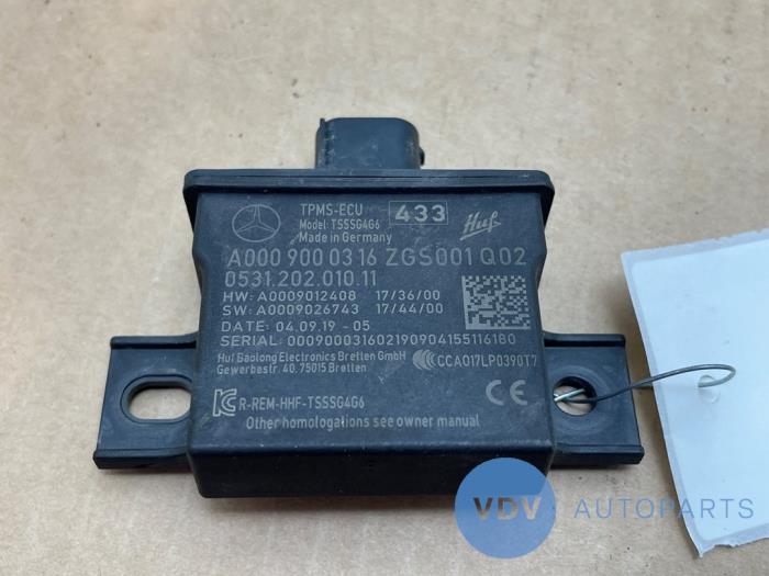 Tyre pressure module Mercedes A-Klasse