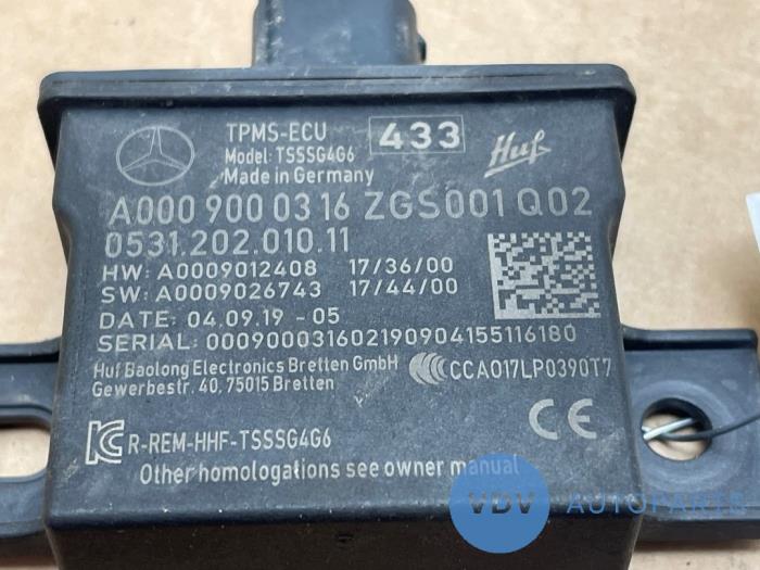 Module gonflage pneus Mercedes A-Klasse