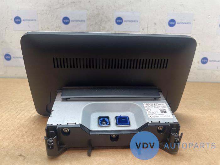 Navigation display Mercedes C-Klasse