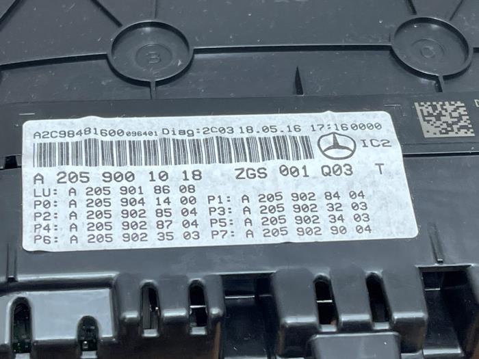 Licznik kilometrów KM Mercedes C-Klasse