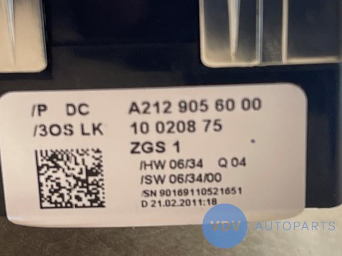 Interruptor combinado de ventanillas Mercedes E-Klasse