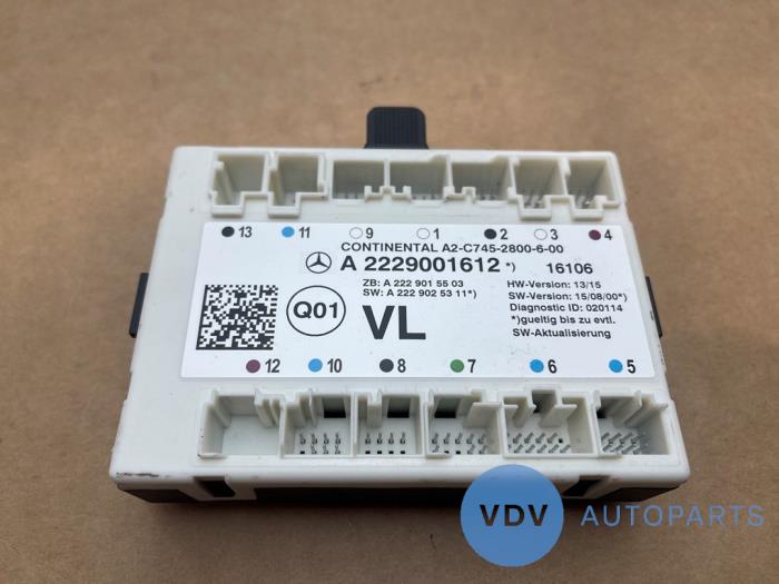 Modul centralnego zamka Mercedes S-Klasse