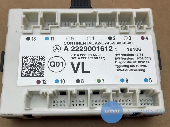 Modul centralnego zamka Mercedes S-Klasse