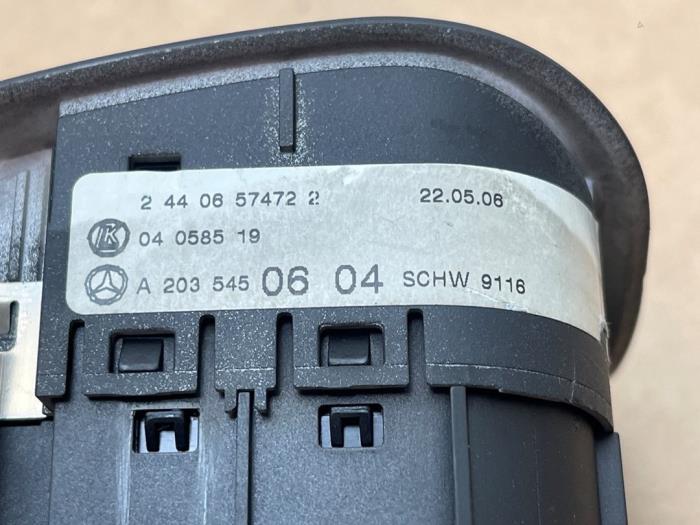 Licht Schakelaar Mercedes C-Klasse