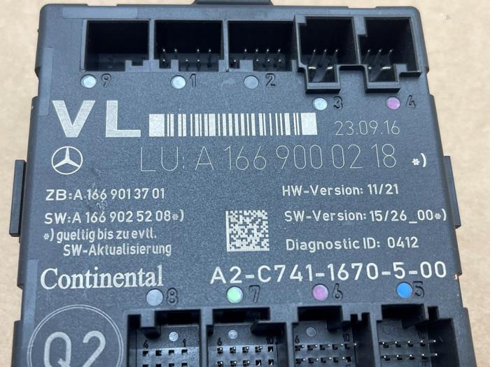 Módulo de cierre centralizado Mercedes GLE