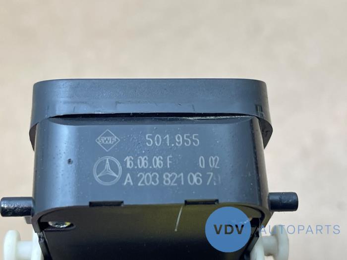 Interruptor combinado de ventanillas Mercedes C-Klasse
