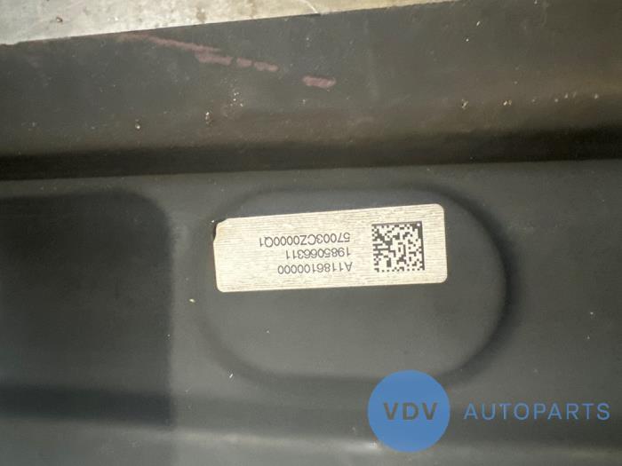 Chassis beam, rear Mercedes CLA